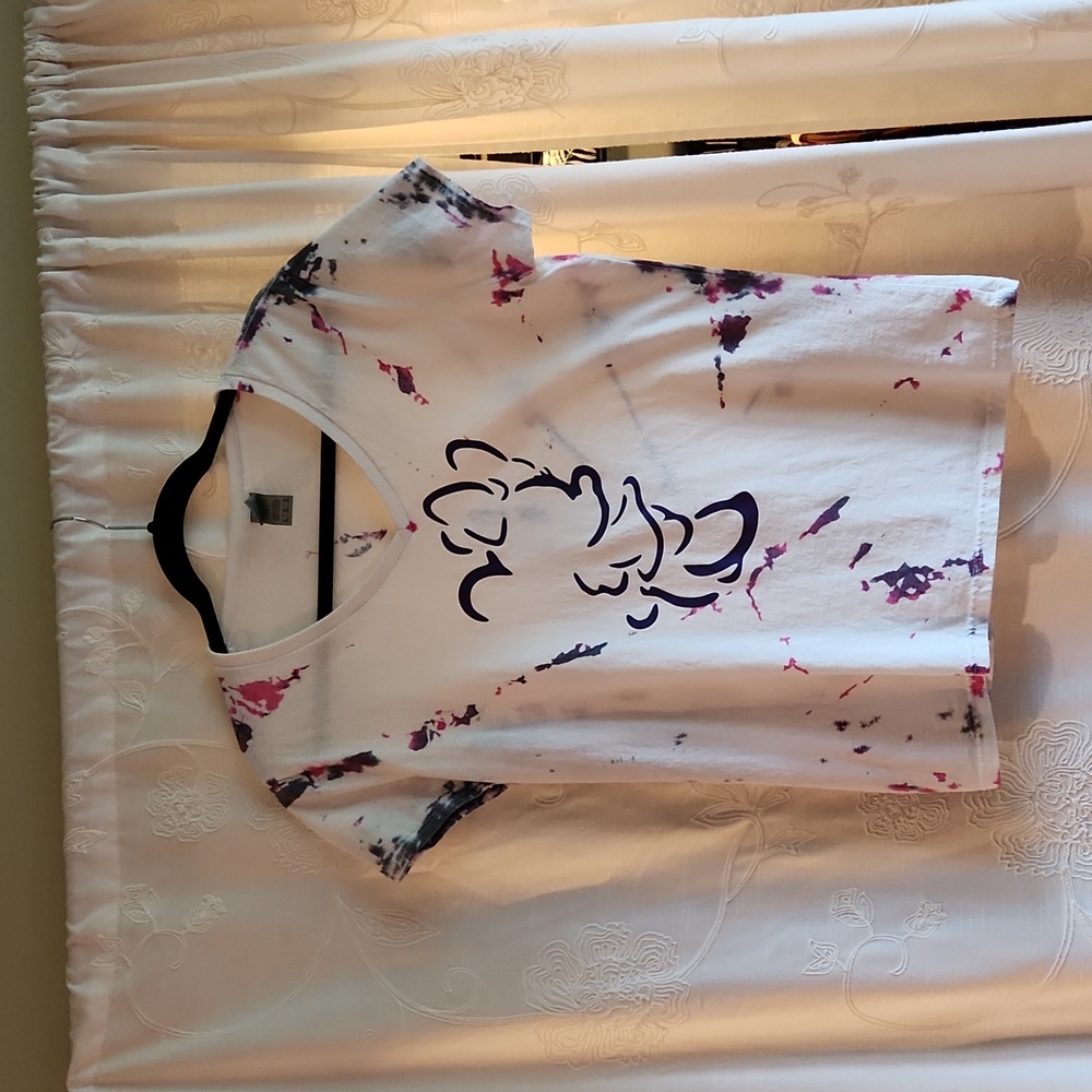 Minnie mouse tye-dye